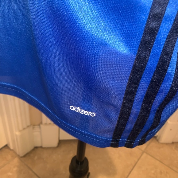 Adidas men's jersey soccer style Royal blue & black climacool fabric XL - Picture 5 of 5